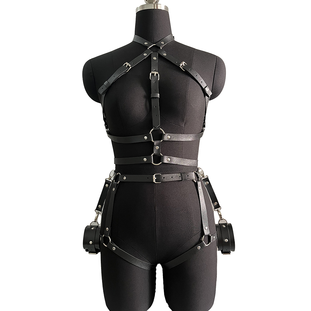 Harness for Women Pu Leather L - đánh giá và giá Garter Belt Set