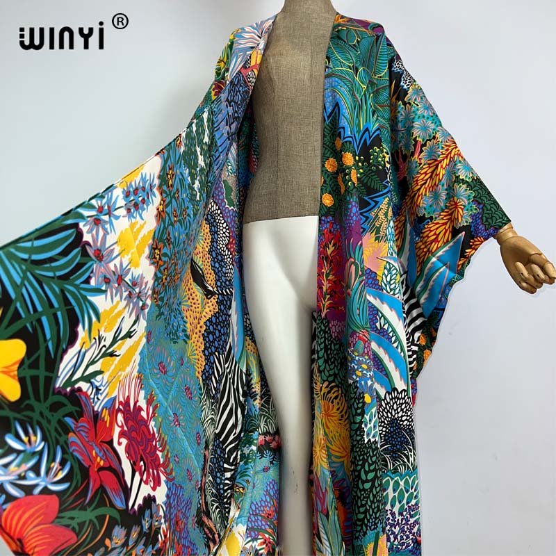 WINYI Châu Phi Trung Đông Kimo - đánh giá và giá Robe Silk Women
