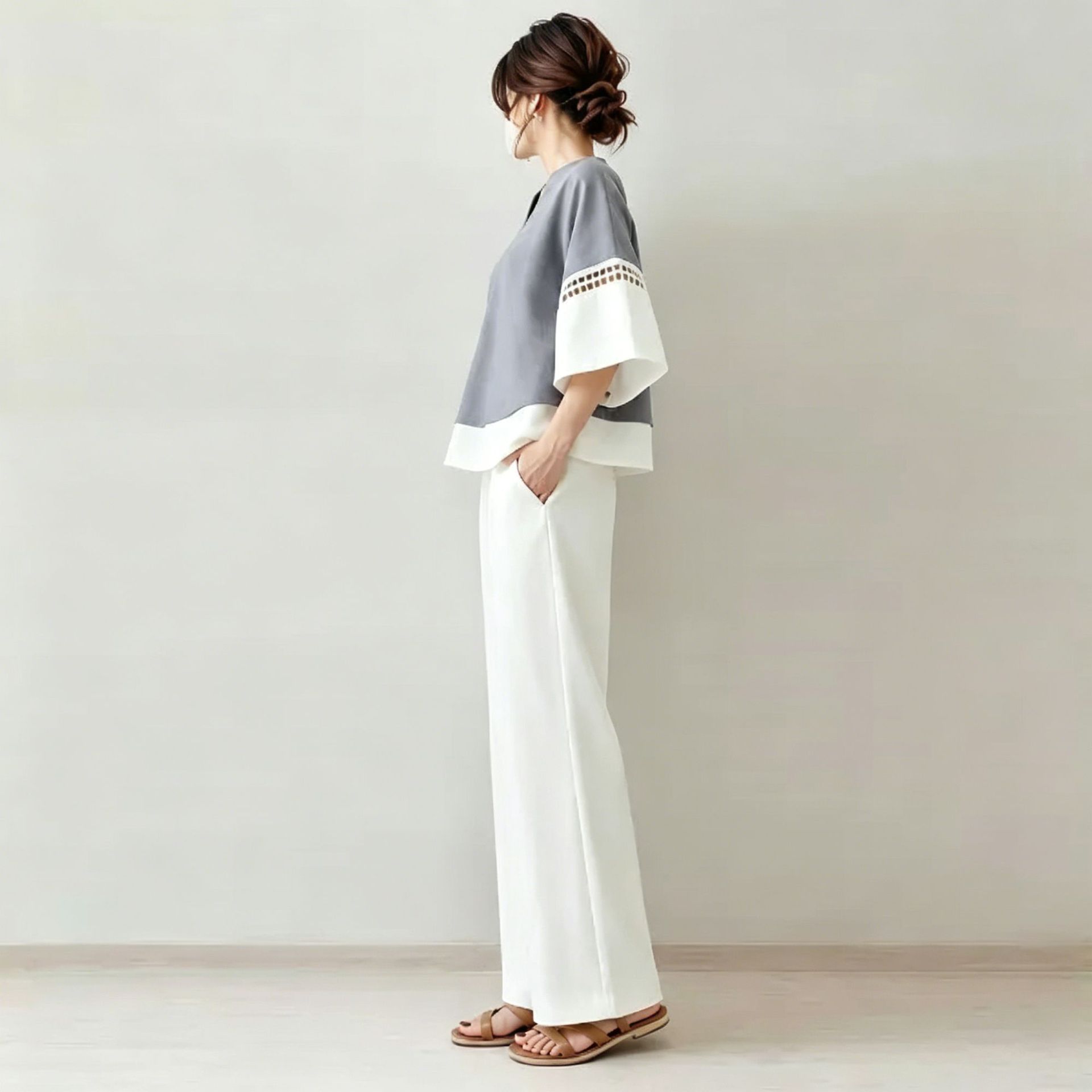 2026 New Two-piece Set: V-neck - đánh giá và giá Robe Silk Women