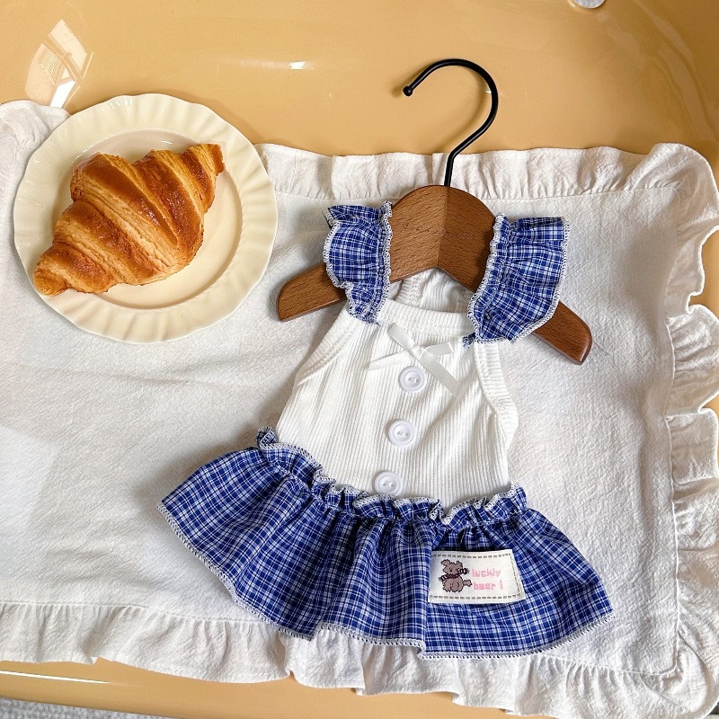Pet Dress Summer Vest Checkere - đánh giá và giá Lace Teddy Lingerie