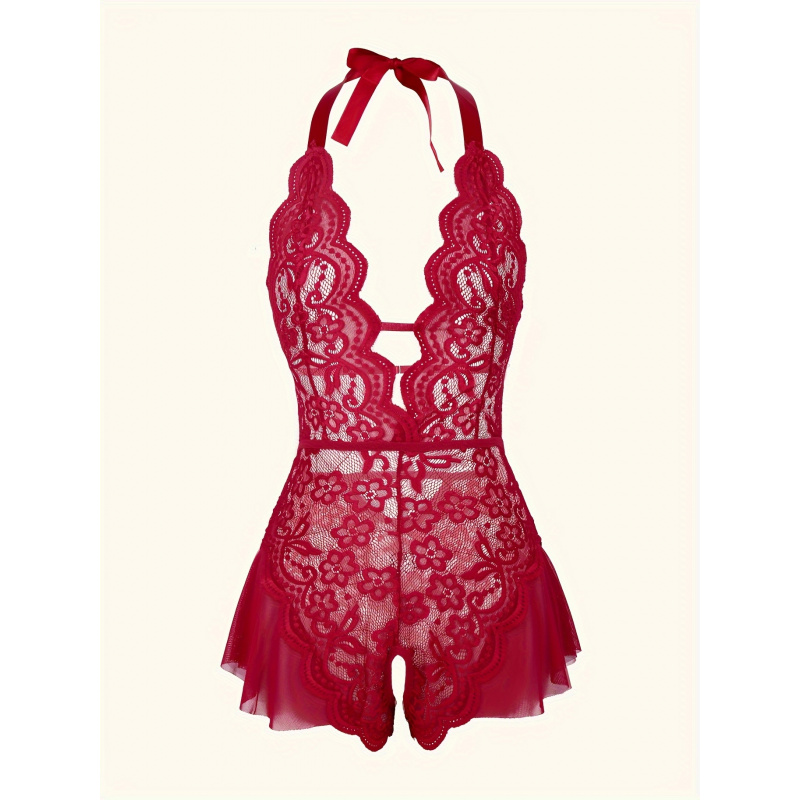 Charming Lace Mesh Teddy, Scal - đánh giá và giá Lace Teddy Lingerie
