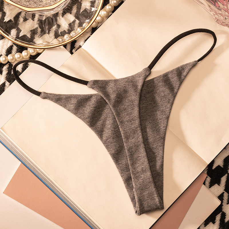 Low Waist Cotton Thong Women P - đánh giá và giá Thong Bikini Women