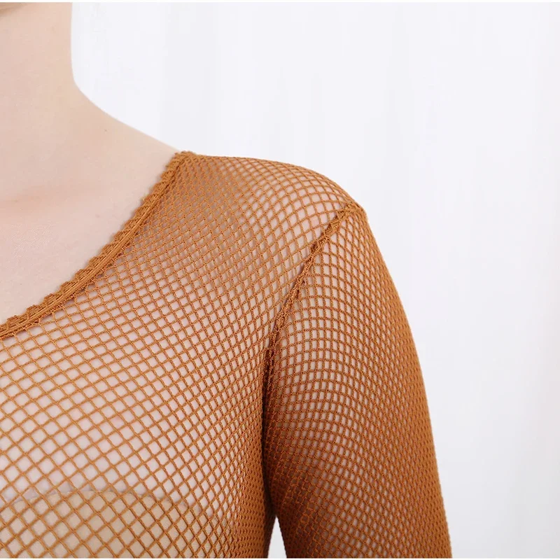 Latin Dance Full Body Jumpsuit - đánh giá và giá Bodystocking Fishnet